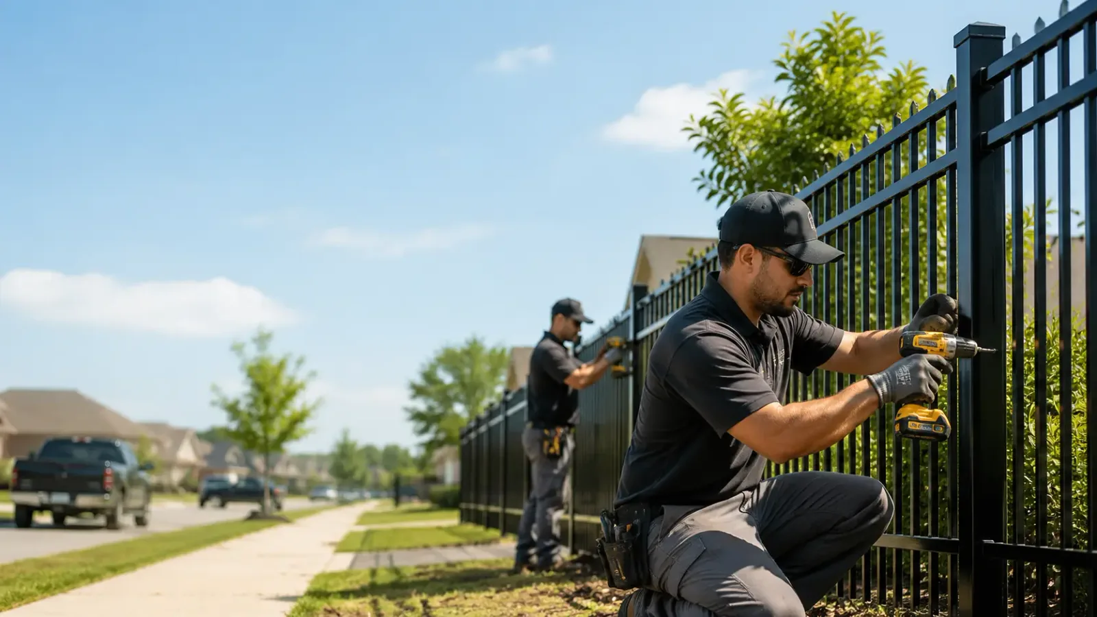 Metal Fence Installation in Georgetown, NY